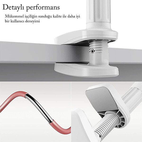 Bix Saiji Ivy Akrobat Esnek Pembe Telefon Tutucu