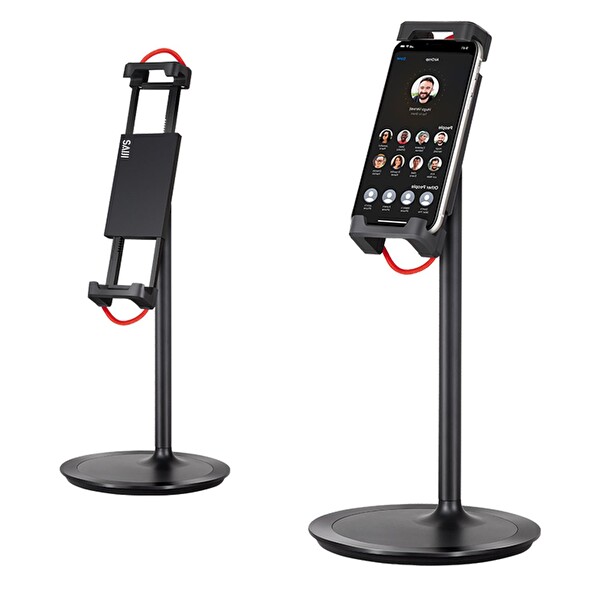 Bix Saiji S3E 360° Ayarlanabilir Siyah Tablet ve Telefon Tutucu Stand