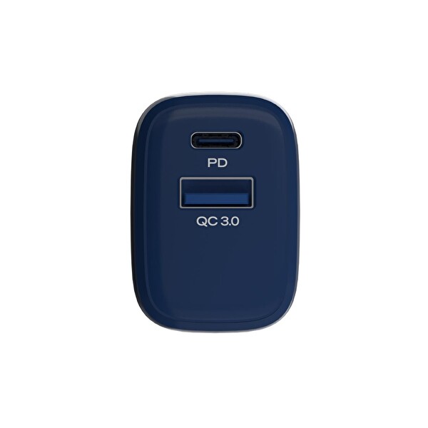 Nautica CH80 20W PD 18W QC Navy Duvar Şarjı