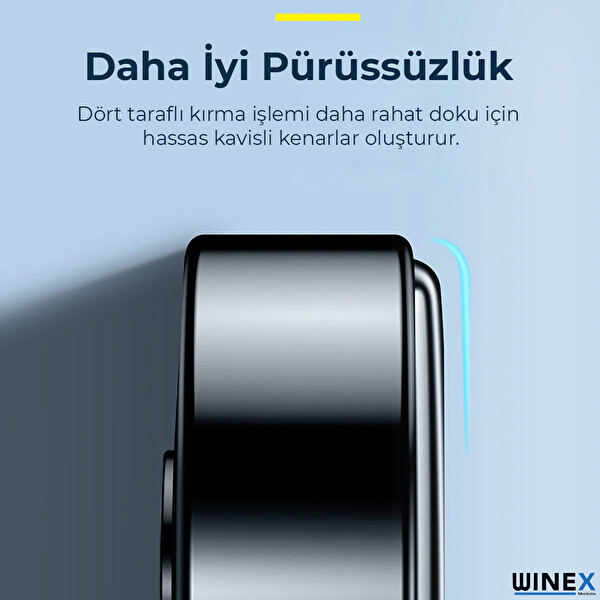 Winex Samsung Galaxy Z Flip 5 Ön Darbe Emici HD Ekran Koruyucu Kaplama