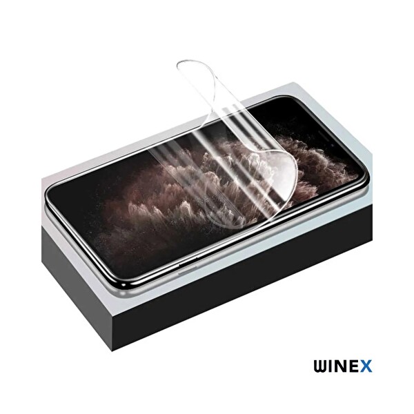 Winex Samsung Galaxy Z Fold 5 Ön Hayalet Darbe Emici HD Ekran Koruyucu Kaplama