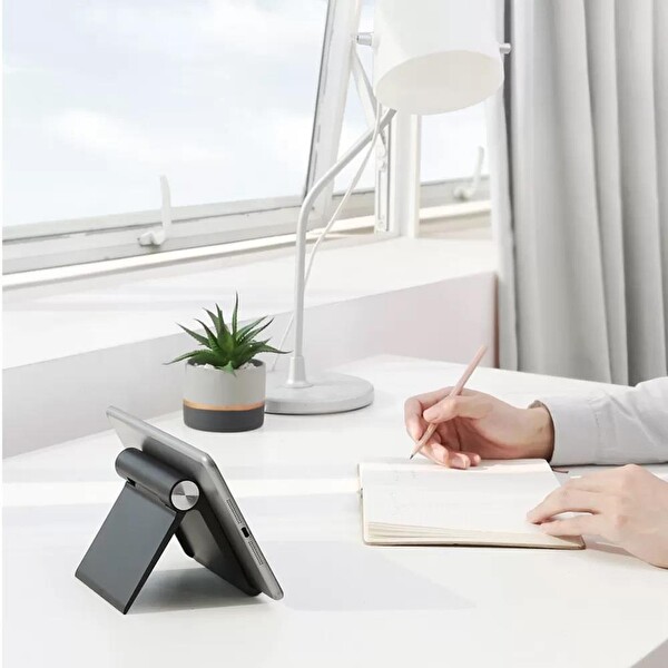 Ugreen 50748 Çok Açılı Masaüstü Siyah Tablet Telefon Standı