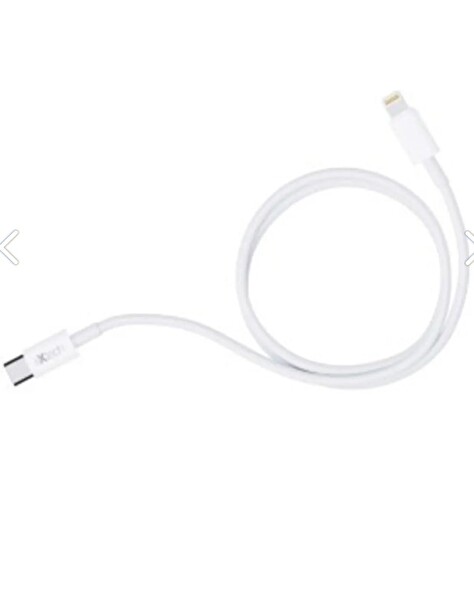 İxtech Lightning USB 1 M Beyaz Hızlı Data ve Şarj Kablosu