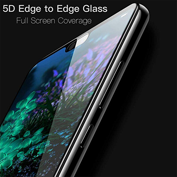 Microsonic Apple Iphone 11 Pro (5.8'') Tam Kaplayan Temperli Cam Ekran Koruyucu Siyah