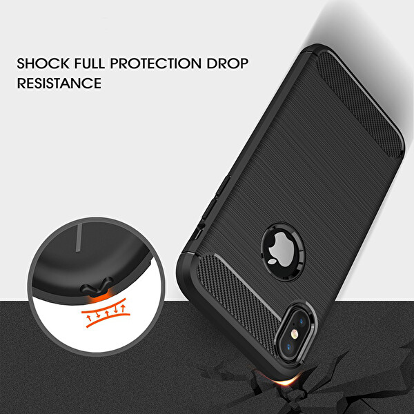 Microsonic Apple Iphone X Kılıf Room Silikon Gri