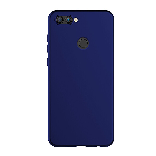 Microsonic Matte Silicone Huawei P Smart Kılıf Lacivert