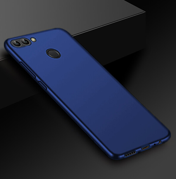 Microsonic Matte Silicone Huawei P Smart Kılıf Lacivert
