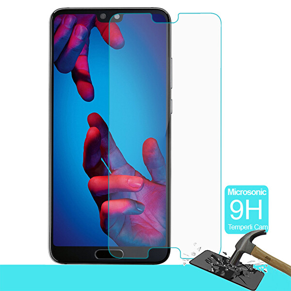 Microsonic Huawei P20 Pro Temperli Cam Ekran Koruyucu Kırılmaz Film