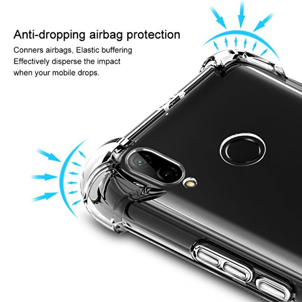 Microsonic Shock-absorbing Kılıf Huawei P20 Lite Şeffaf