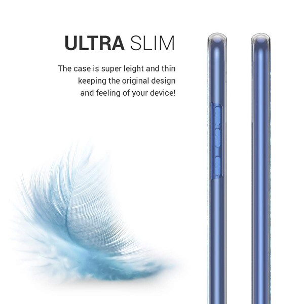 Microsonic Huawei Mate 20 Lite Kılıf 6 Tarafı Tam Full Koruma 360 Clear Soft Şeffaf