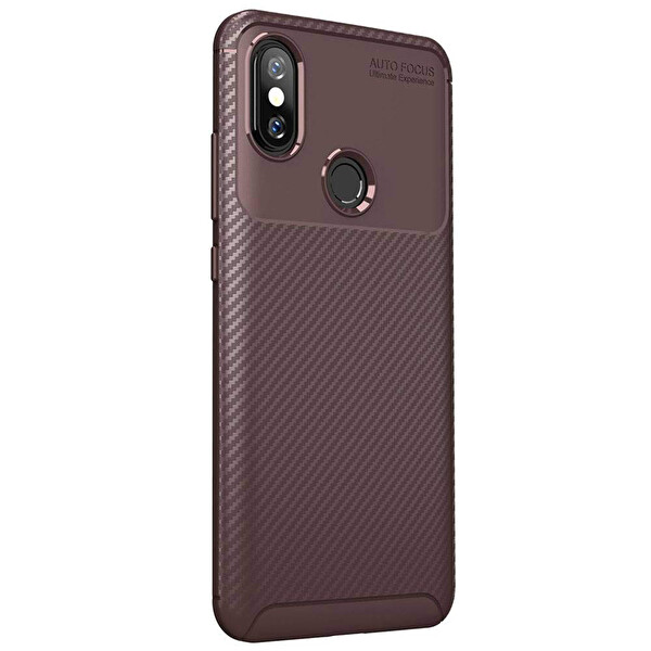 Microsonic Xiaomi Mi A2 (mi 6x) Kılıf Legion Series Kahverengi