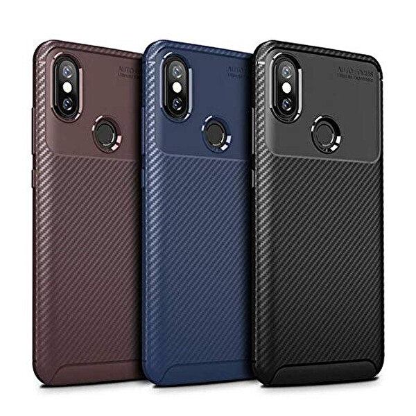 Microsonic Xiaomi Mi A2 (mi 6x) Kılıf Legion Series Kahverengi