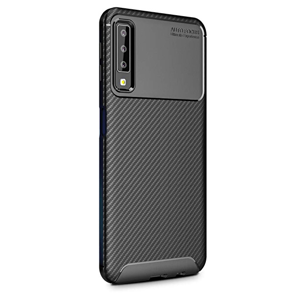 Microsonic Samsung Galaxy A7 2018 Kılıf Legion Series Siyah