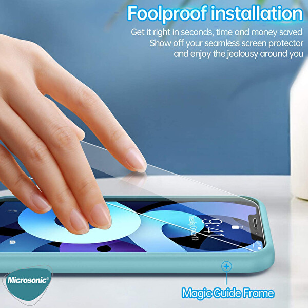 Microsonic Apple Iphone 13 Pro Max Tempered Glass Cam Ekran Koruyucu