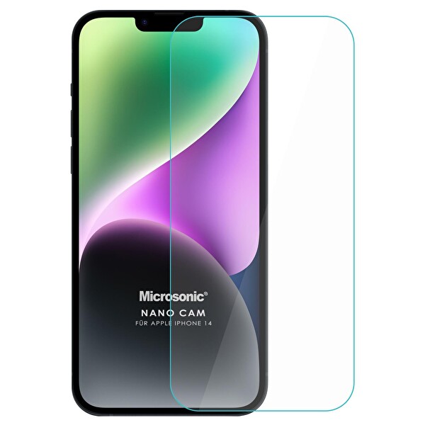 Microsonic Apple Iphone 14 Nano Glass Cam Ekran Koruyucu