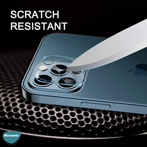 Microsonic Apple Iphone 12 Pro Max Kamera Lens Koruma Camı