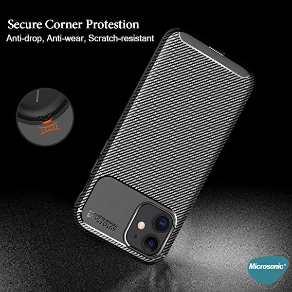 Microsonic Apple Iphone 12 Mini Kılıf Legion Series Kahverengi
