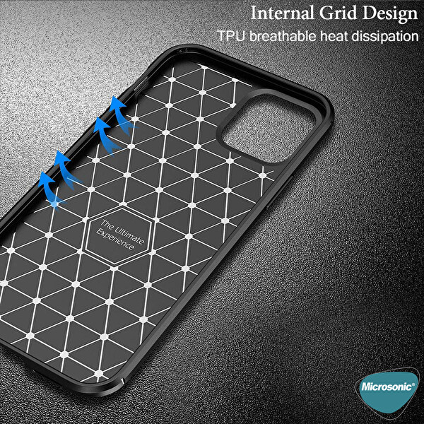 Microsonic Apple Iphone 12 Pro Kılıf Legion Series Kahverengi