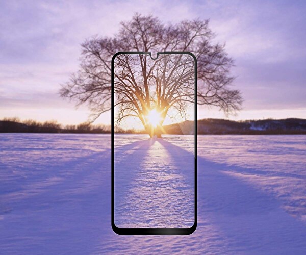 Microsonic Huawei Honor 10 Lite Tam Kaplayan Temperli Cam Ekran Koruyucu Siyah