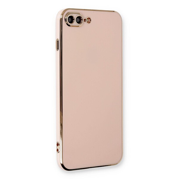 Microsonic Apple Iphone 8 Plus Kılıf Olive Plated Pembe