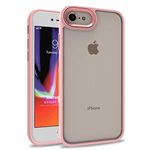 Microsonic Apple Iphone Se 2022 Kılıf Bright Planet Rose Gold
