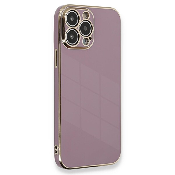 Microsonic Apple Iphone 14 Pro Max Kılıf Olive Plated Lila