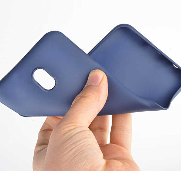 Microsonic Matte Silicone Xiaomi Redmi 8a Kılıf Kırmızı