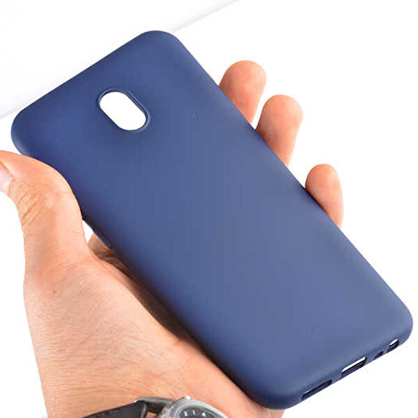 Microsonic Matte Silicone Xiaomi Redmi 8a Kılıf Kırmızı