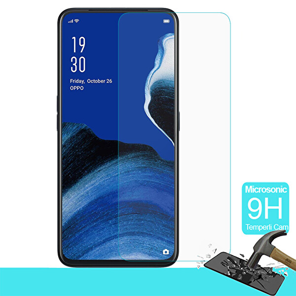 Microsonic Oppo Reno 2z Temperli Cam Ekran Koruyucu
