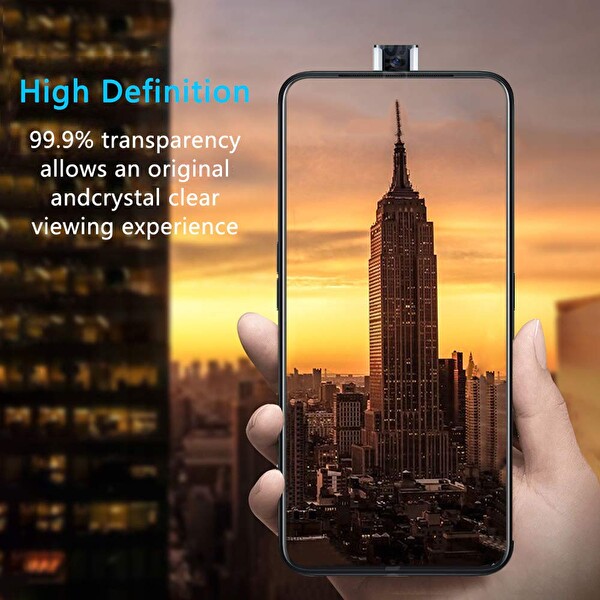 Microsonic Oppo Reno 2z Temperli Cam Ekran Koruyucu