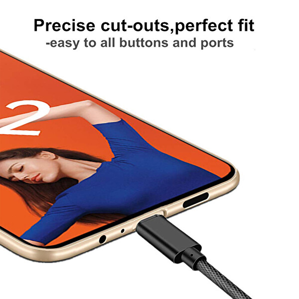 Microsonic Matte Silicone Oppo Reno 2z Kılıf Mor
