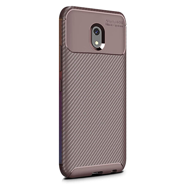 Microsonic Xiaomi Redmi 8a Kılıf Legion Series Kahverengi