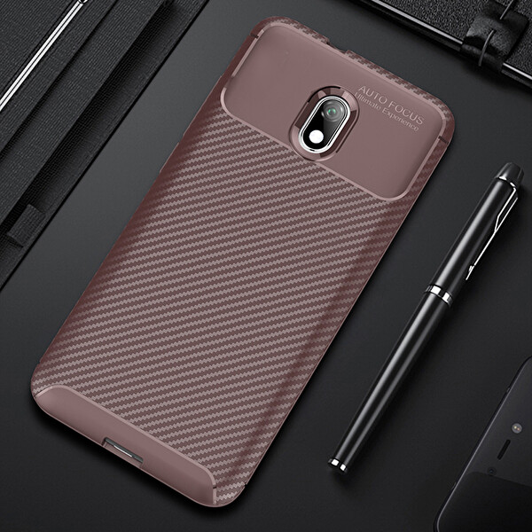 Microsonic Xiaomi Redmi 8a Kılıf Legion Series Kahverengi