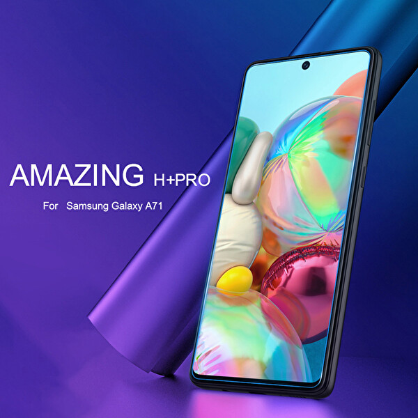 Microsonic Samsung Galaxy A71 Temperli Cam Ekran Koruyucu