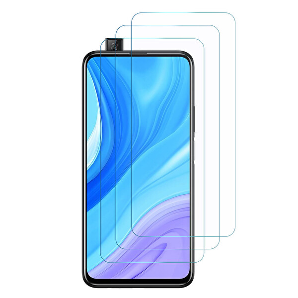 Microsonic Huawei P Smart Pro Ekran Koruyucu Nano Cam (3'lü Paket)