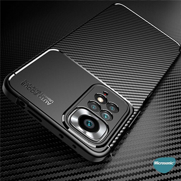 Microsonic Xiaomi Redmi Note 12 Pro 4g Kılıf Legion Series Siyah
