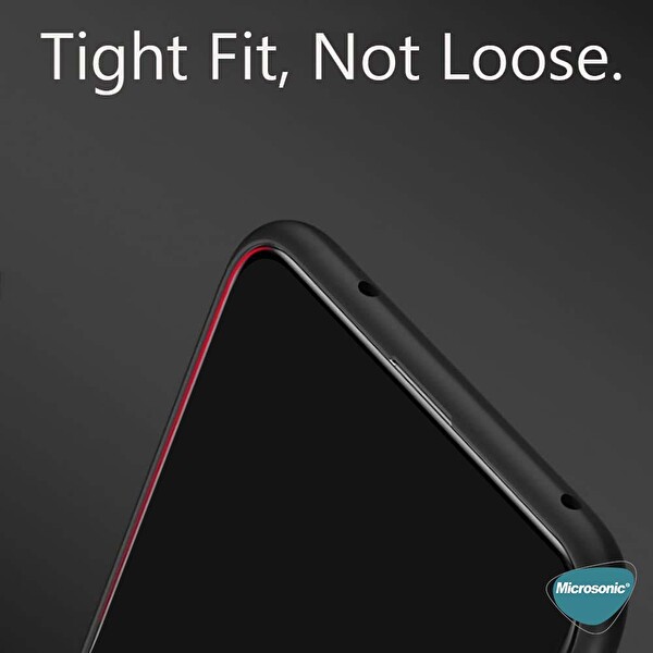 Microsonic Matte Silicone Tecno Spark 8t Kılıf Siyah