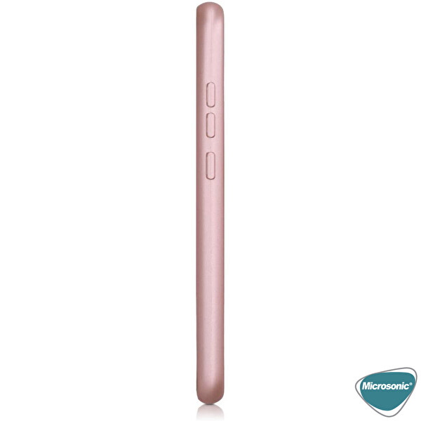 Microsonic Matte Silicone Samsung Galaxy A11 Kılıf Mavi