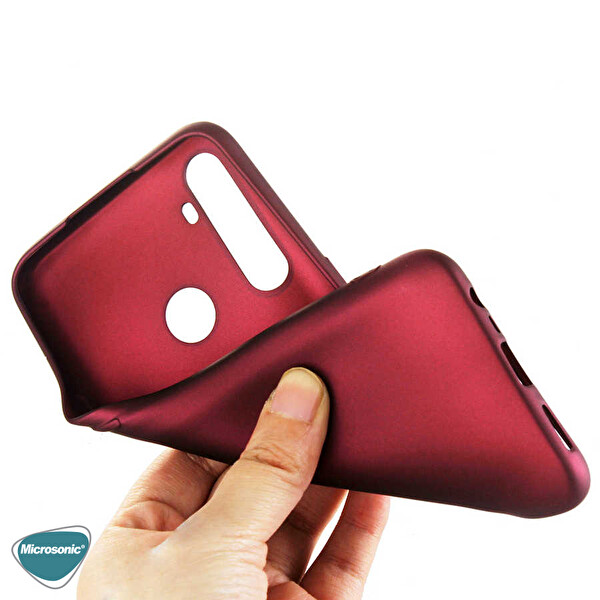 Microsonic Matte Silicone Realme C3 Kılıf Siyah