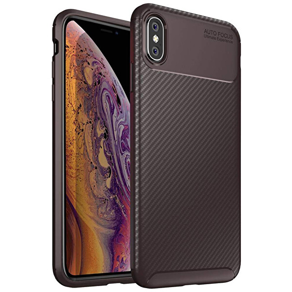 Microsonic Apple Iphone Xs (5.8'') Kılıf Legion Series Kahverengi