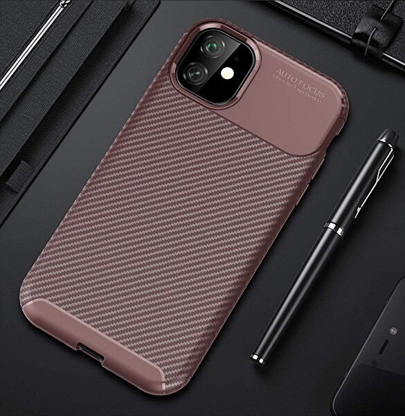 Microsonic Apple Iphone 11 (6.1'') Kılıf Legion Series Kahverengi