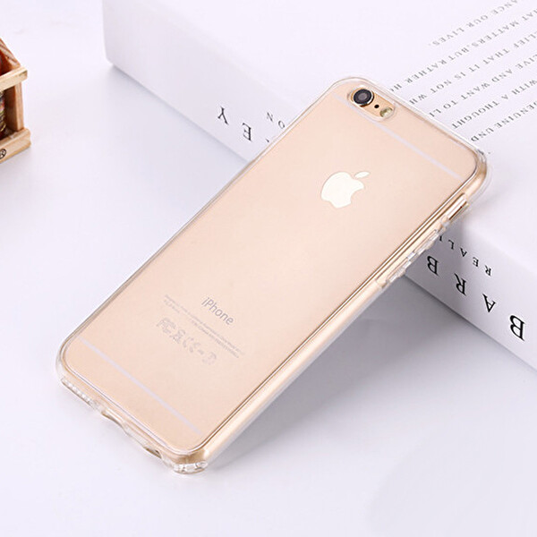 Microsonic Iphone 7 Plus Kılıf 6 Tarafı Tam Full Koruma 360 Clear Soft Şeffaf