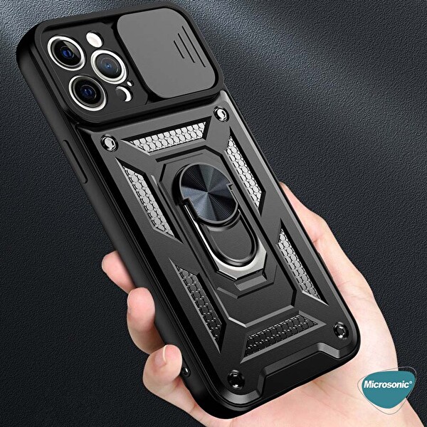 Microsonic Apple Iphone Se 2022 Kılıf Impact Resistant Siyah