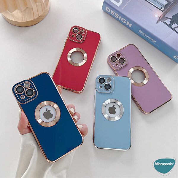 Microsonic Apple Iphone 13 Pro Max Kılıf Flash Stamp Siyah