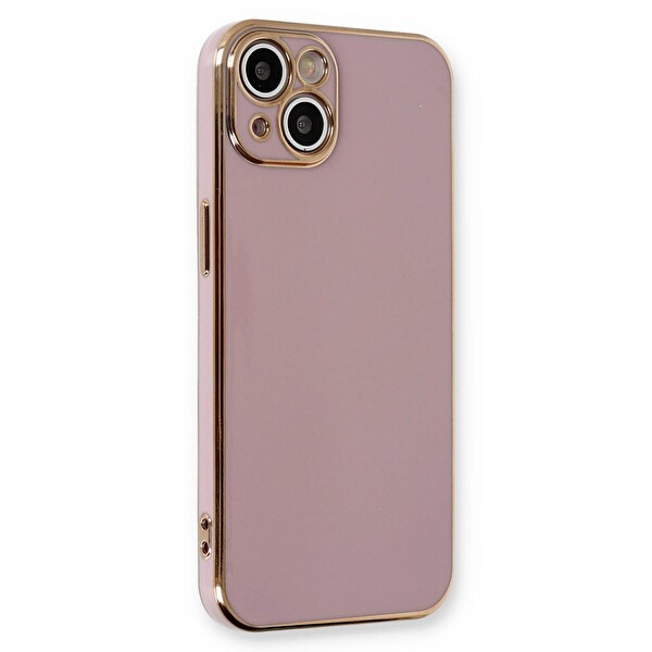 Microsonic Apple Iphone 13 Kılıf Olive Plated Lila