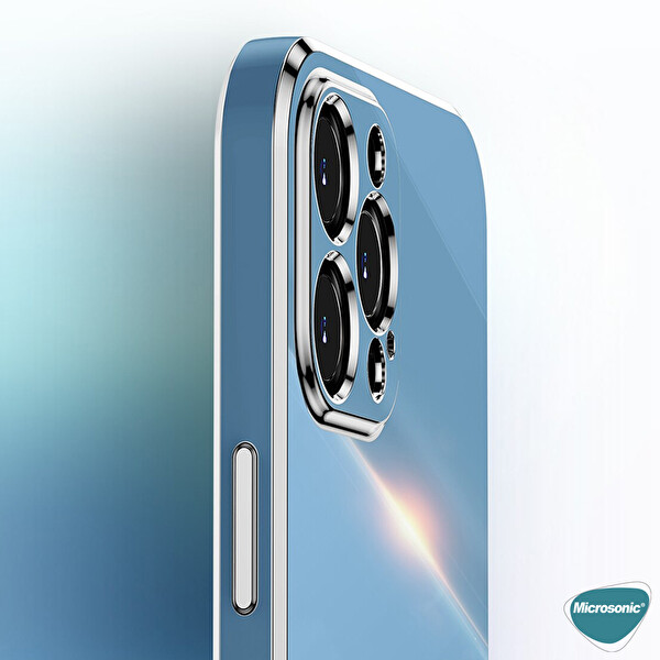 Microsonic Apple Iphone 13 Kılıf Olive Plated Lila