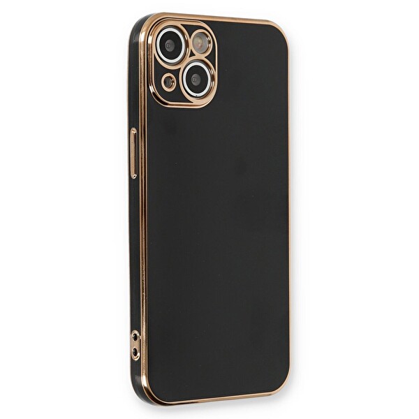Microsonic Apple Iphone 13 Kılıf Olive Plated Siyah