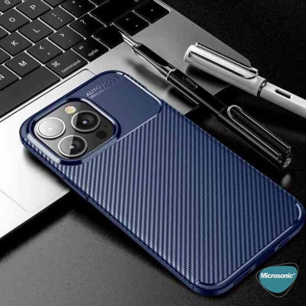 Microsonic Apple Iphone 13 Pro Max Kılıf Legion Series Lacivert