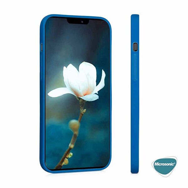 Microsonic Matte Silicone Apple Iphone 15 Plus Kılıf Gold