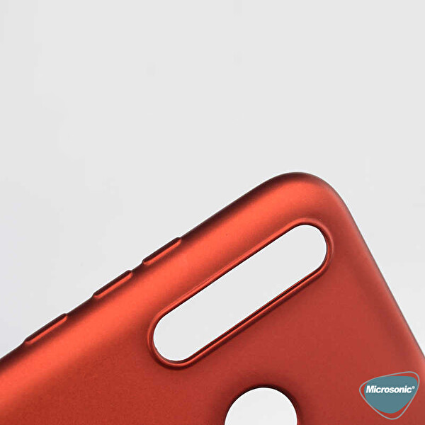 Microsonic Matte Silicone Huawei Y7p Kılıf Mor